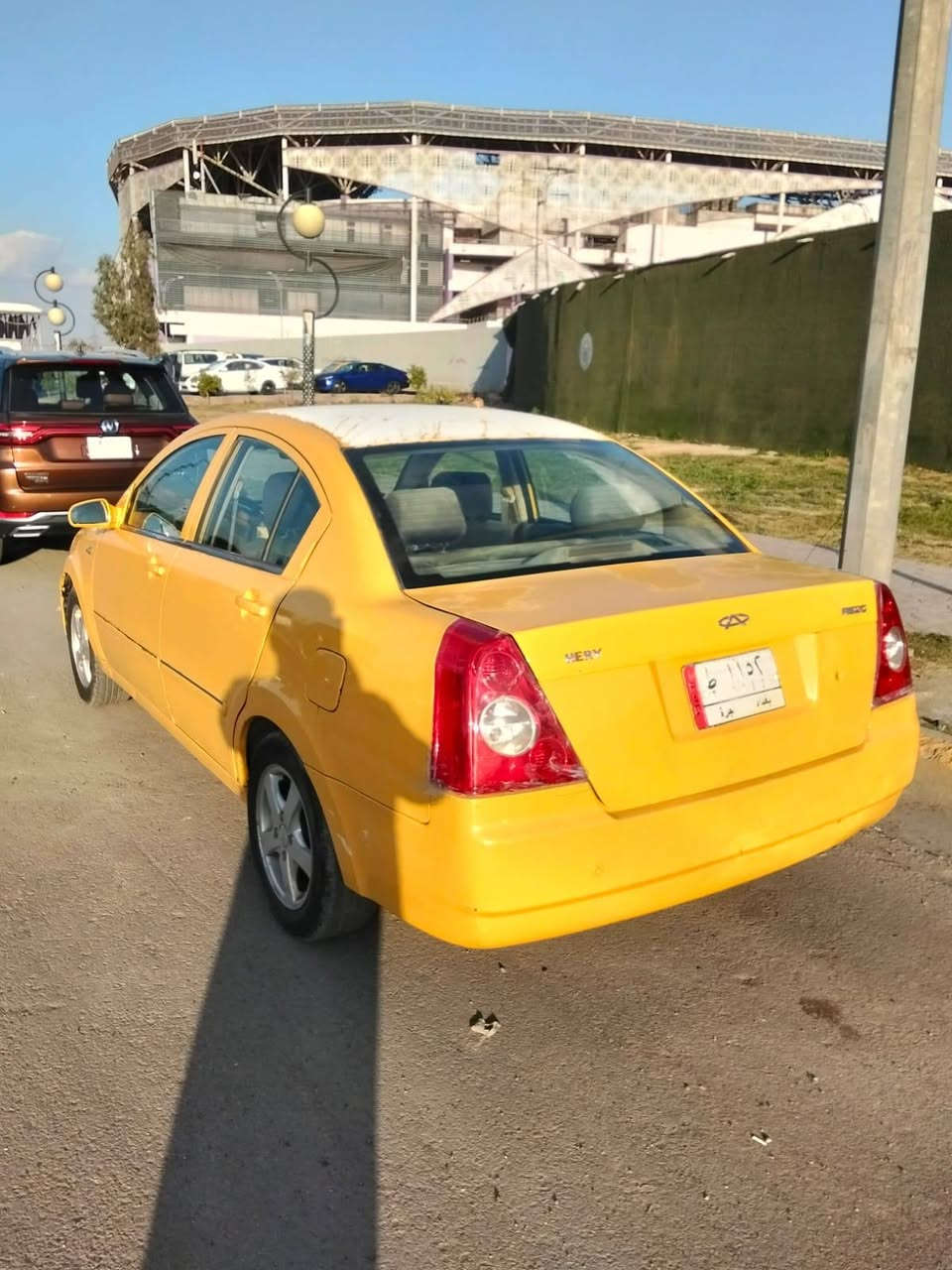 سلام عليكم شيري اي فايف 2011
رقم بغداد مشروع وطني  شرط التحويل ثاني يوم 
هيه وقرامات مصفره 
مكينه وكير محوره كامري ابولكف  
صدر امامي وخلفي وتايرات جدد
مكان بغداد مدينه الصدر  السعر 32   $
استفسار اتصل ***********
