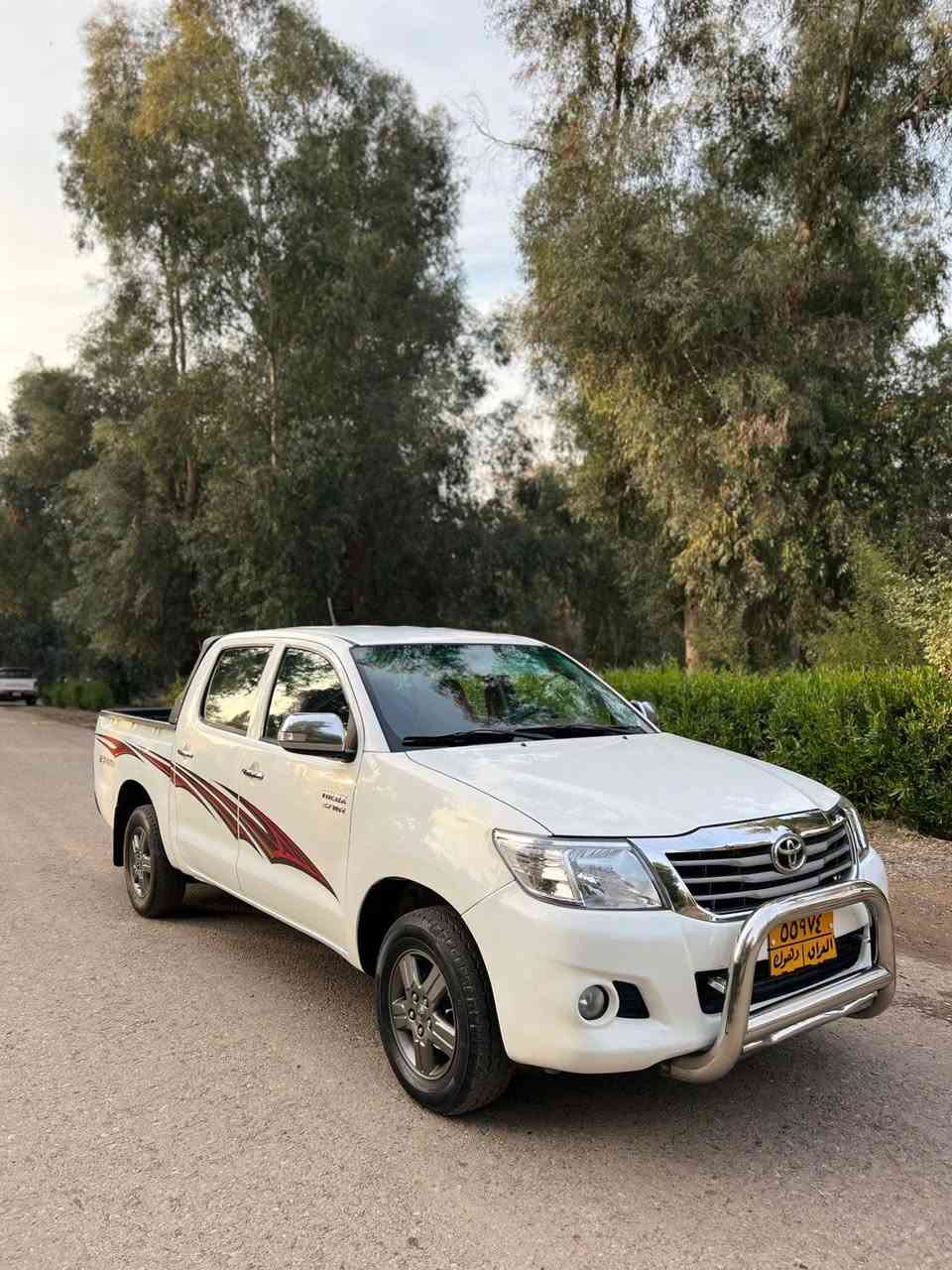 السلام عليكم *********** بي وتساب *********** مرزي هايلوكس 2014  رقم دهوك كفاله عامه من الصبغ بيها مكانات بارد كير محرك اب شرط تحويل بشرط مكانها اربيل
