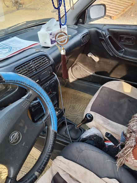 نيسان صني للبيع موديل 1992 محرك جديد كير عادي السيارة مال جناي اقتصادية السيارة بسمي رقم دولي تحويل ثاني يوم وترايك للبصره السعر 32 العنوان صلاح الدين بيجي  للاستفسار على الرقم ‏‪***********‬‏
