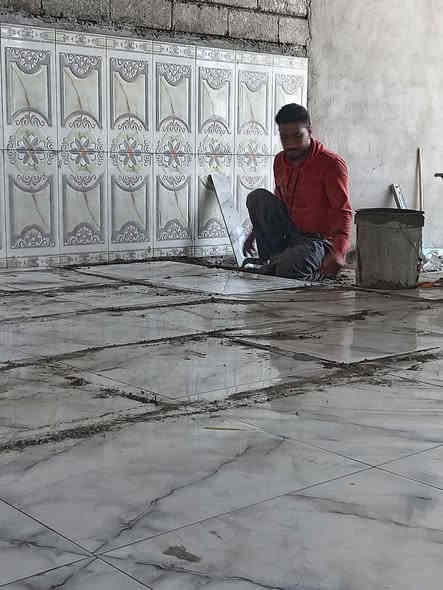 خلفه سيراميك متفرغ للعمل
نعمل سيراميك مرمر كرانيت 
بايات درج حجر قرض بورسلين 
استفسار اكثر اتصل
 *********** 

‏‪***********

‏‪مستعدون لكافه أعمال الترميم
