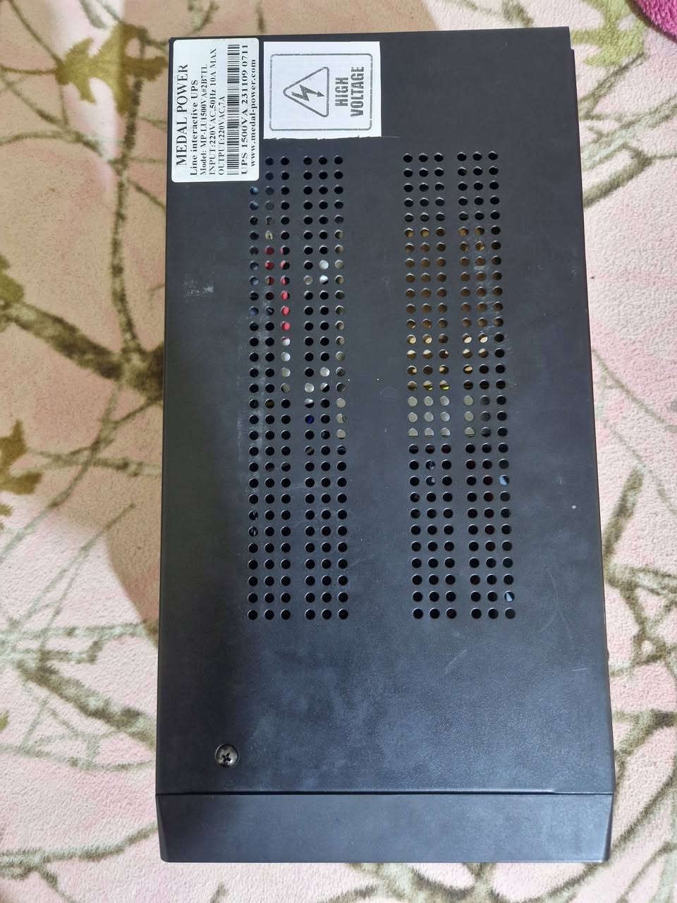 UPS 1500VA
بدون بطاريات
السعر ٣٠ الف


**إذا كنت صاحب هذا الإعلان وتريد حذفه لأي سبب، رجاءا أرسل رسالة إلى الدعم الفني**