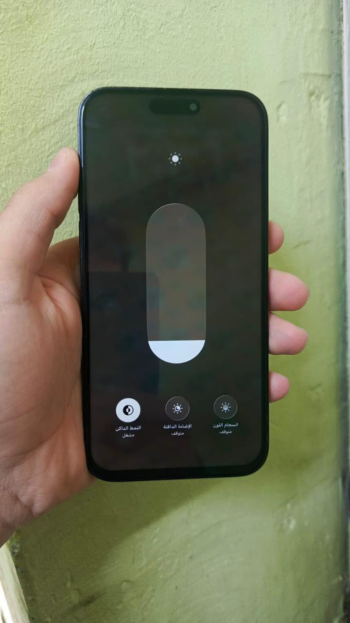 ‏سلام عليكم
‏14 Pro ماكس 
‏فقط مبدل الشاشة 
‏نوعية ممتازة 
‏ذاكر 256 
‏بطارية 88 
‏￼ تك سيم 
‏سعر خاص ￼￼￼￼￼￼￼


**إذا كنت صاحب هذا الإعلان وتريد حذفه لأي سبب، رجاءا أرسل رسالة إلى الدعم الفني**