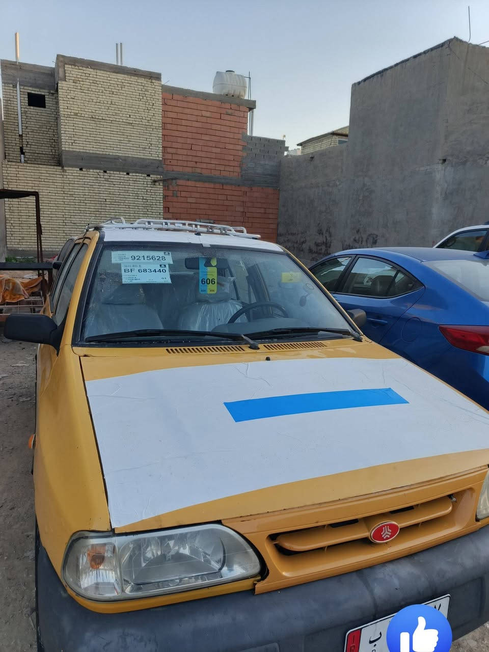 السلام عليكم سايبه للبيع موديل 2013 مكينه كير خير من الله مصفره هيئه وغرامات رقم بغداد الماني السعر 29 وبيهه مجال للشراي مكاني بغداد زعفرانيه ***********
