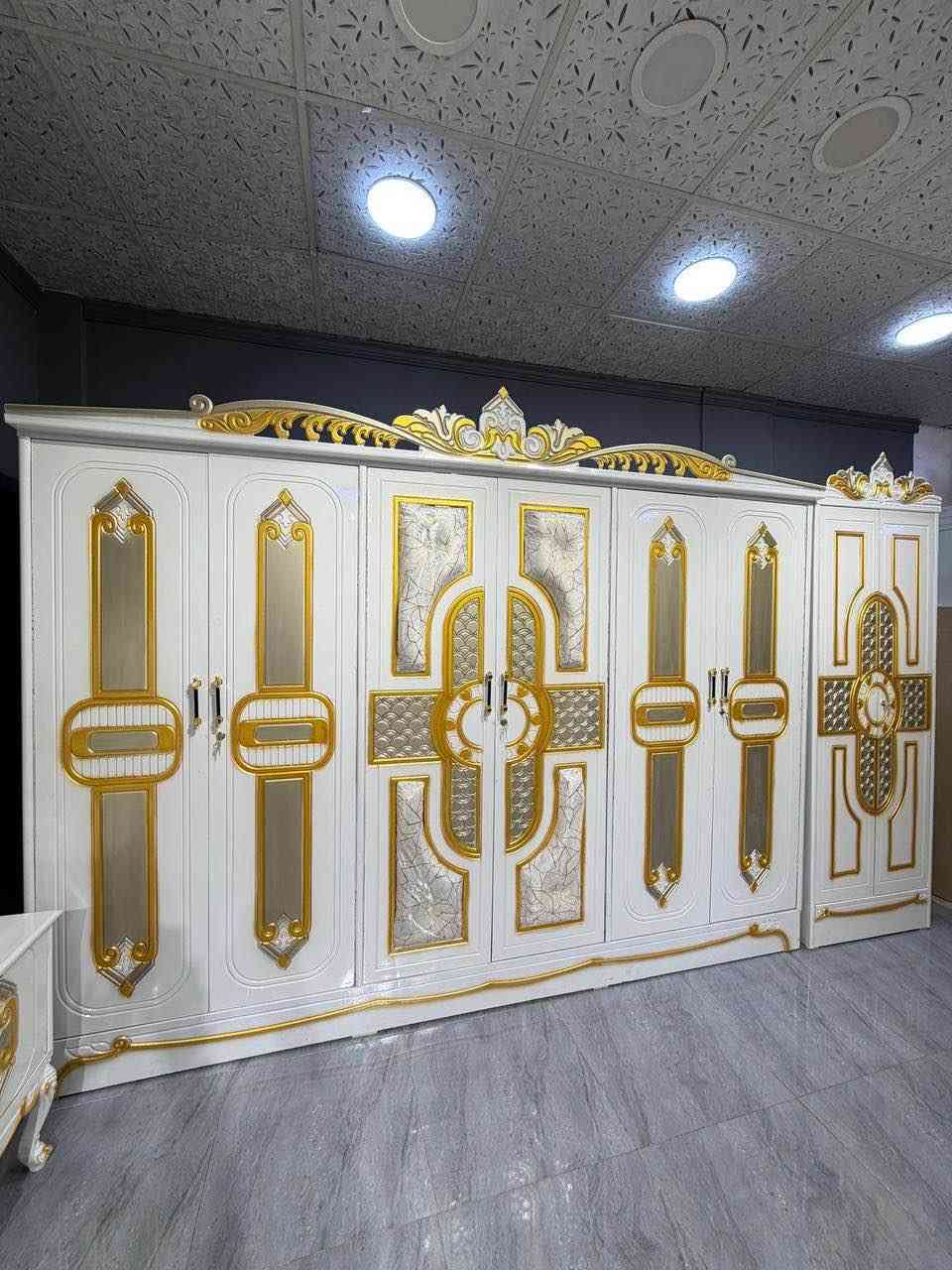 السعر // 975

🔅تفاصيل الغرفة المرمري  ....

خارج ٤ملم ام دي اف 🔺
وداخل معاكس ٣ملم 
صبغ حراري  درجة اولى 

عدد القطع  ٧ قطع 😍
🔺1 //جرباية  قياس  ١٦٠ × ٢٠٠ 
🔺//ميز جانبي ايسر قياس ٥٠
🔺2// وميز  جانبي  قياس ٥٠
🔺3// زاوية ارتفاع مترين عرض ٨٠
🔺4// وميز بلازمه  
🔺5//وميز مراية ارتفاع مترين عرض ١٢٠
🔺6// وكنتور ٦ باب  ارتفاع مترين و١٥ طول ٣ متر و١٥

القطعه الثامنة حسب الطلب شازلون
سعرها ٥٠ الف ❤️

(توصيل مجاني مركز بغداد )
التوصيل يشمل الشد مجاني 🔥
(اطراف ٥٠)
باقي المحافضات حسب البعد
شازلون سعرها ٥٠ الف
شازلون مخزن ٧٥ الف البصرة, العراق


**إذا كنت صاحب هذا الإعلان وتريد حذفه لأي سبب، رجاءا أرسل رسالة إلى الدعم الفني**