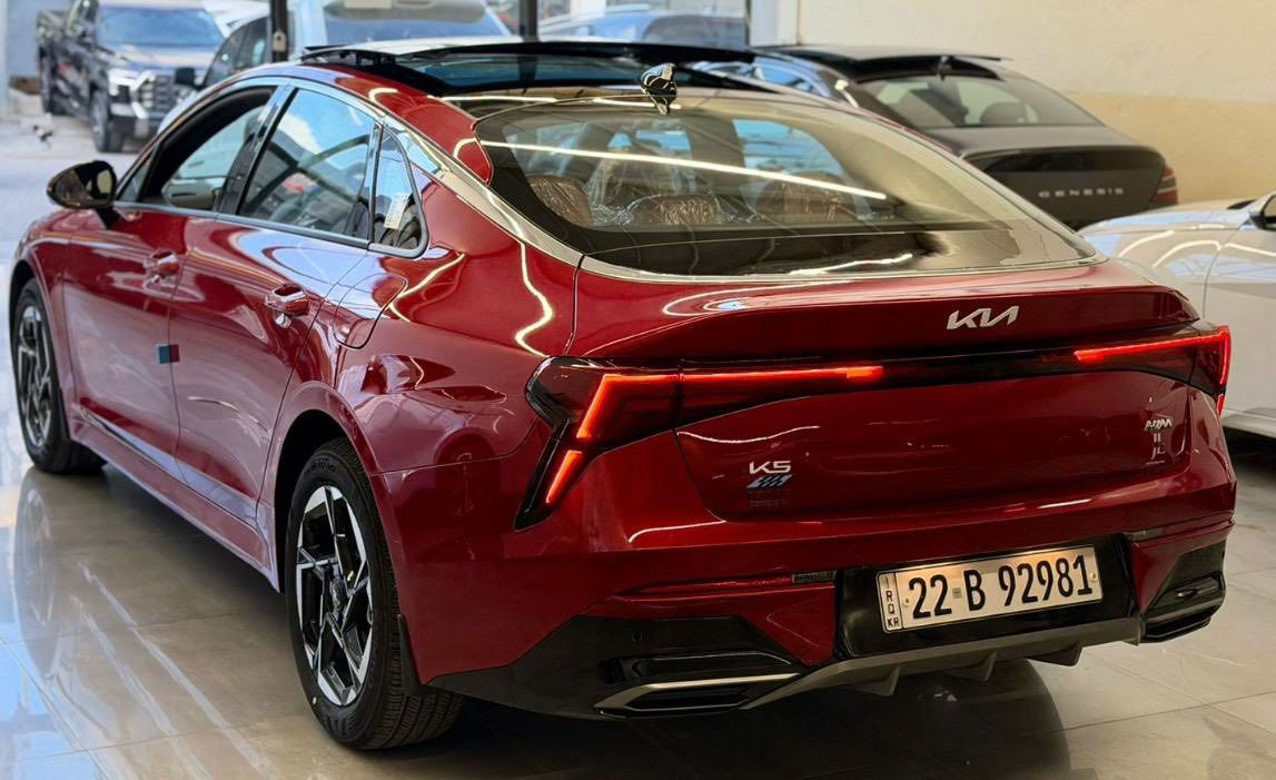 سلام عليكم للبيع كيا كي فايف 2024  زيرو اعلى فئة مواصفات رقم اربيل وكالة نم السعر 23800$ للأستفسار *********** مكلف بالنشر
