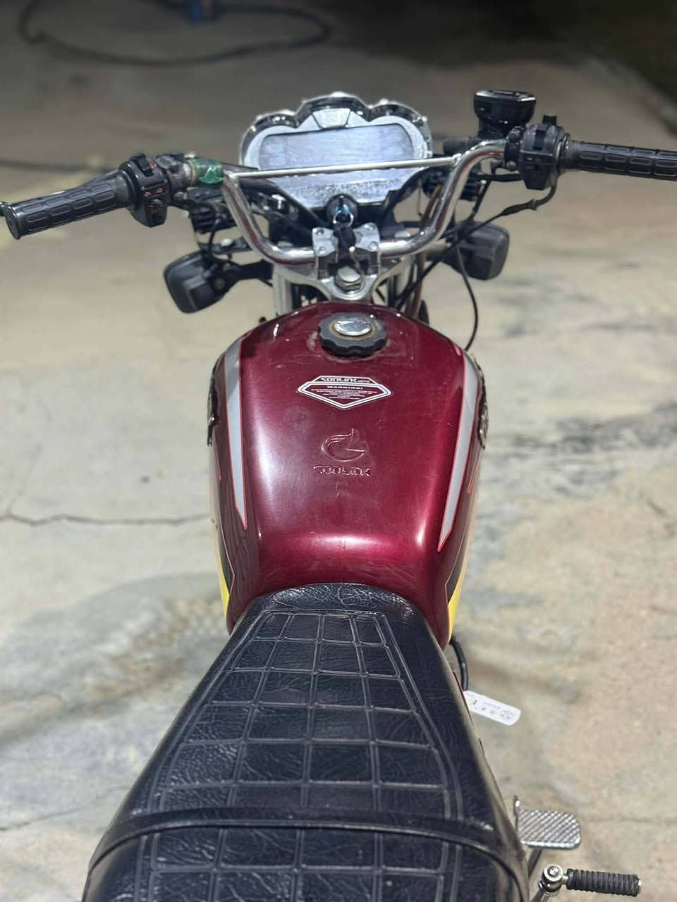 دراجه للبيع مديل 24اوراق مكفوله كفاله عامه فقط نقص بس الدشبول مايشتغل السعر 700وبيها ممجال مكان بابل قضاء القاسم مكلف بنشر والقاسم الانتصال ع هاذه الرقم ***********
