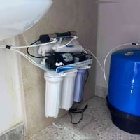 تنصيب RO • داخل الكاونتر • تبديل فلاتر