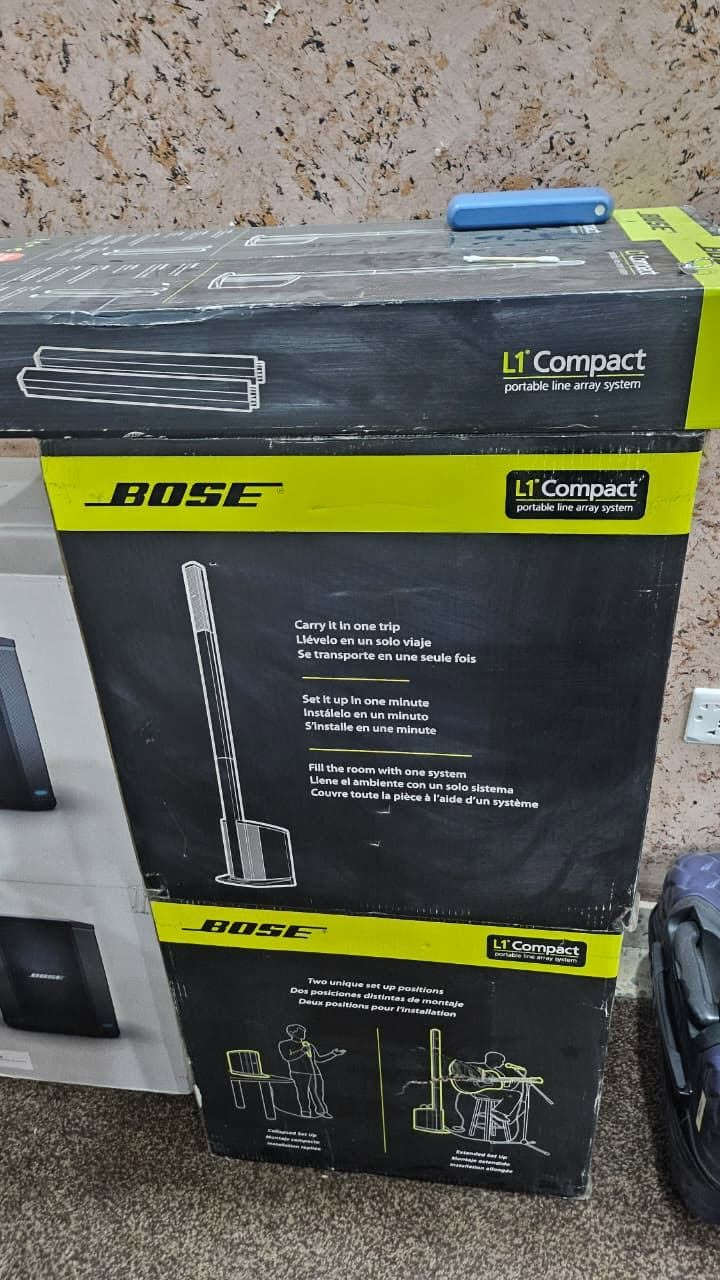 سماعه بوز bose الأحترافيه للبيع

نوع L1 COMPACT

مصممه خصيصا للأحتفالات او التجمعات بكل انواعها الى حد 100 شخص

سماعه بيها كل المواصفات الي ببالك وكل طرق الأقتران تستخدم في الأماكن المفتوحة والمطاعم والمساجد

السماعه في حاله الوكالة جديده ومتوفر اكثر من قطعه للبيع متوفره في بغداد ويوجد توصيل

السعر 999usd 

10 اوراق

***********
