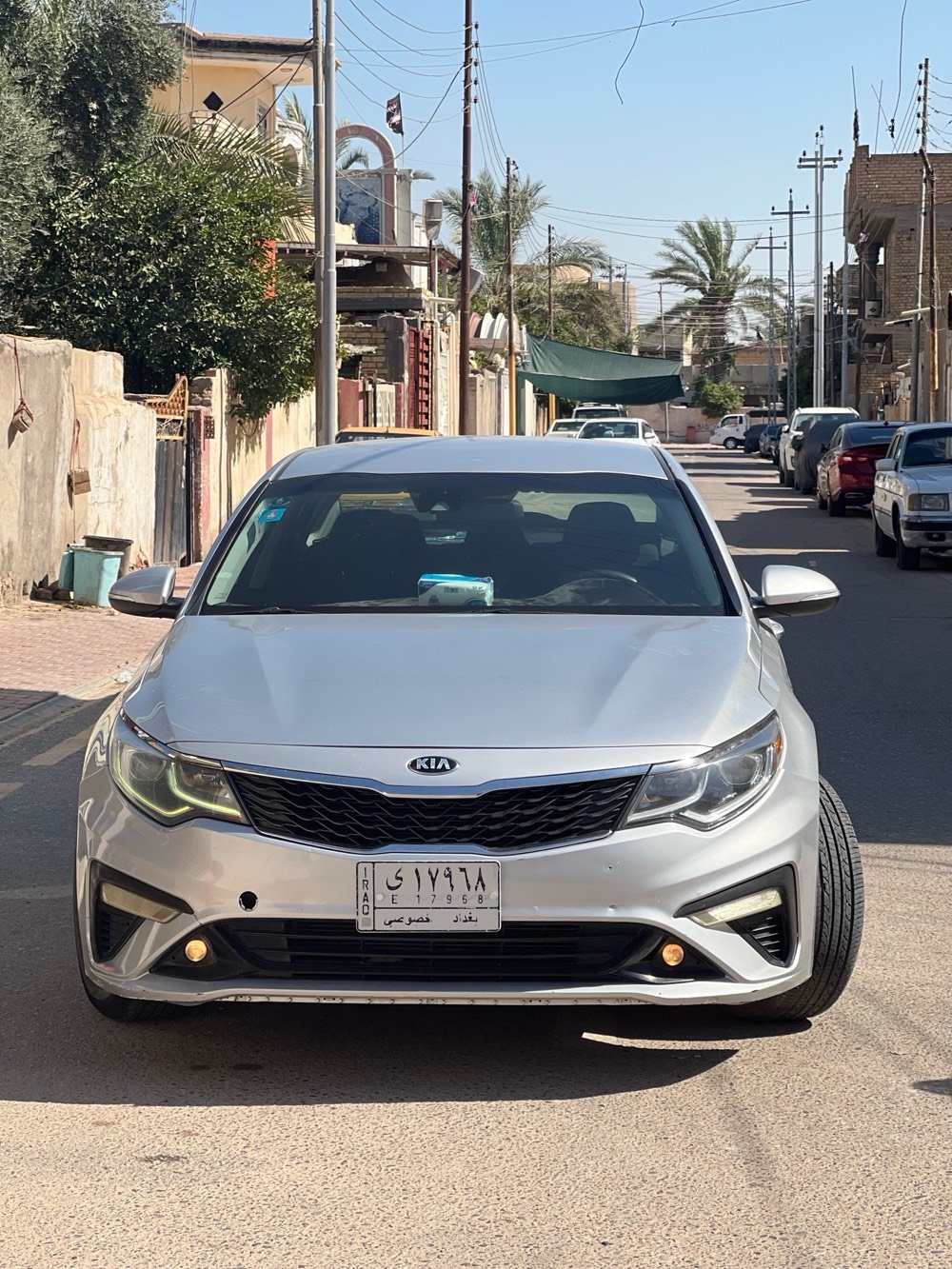 🚗 للبيع  او مراوس 
كيا أوبتيما 2020 FE 
المكان كربلاء 

- اللون: سلفر
- الموديل: 2020
- الفئة: FE
- وارد أمريكي
- ممشى 84000 ميل
- محرك 2.4 لتر اقتصادي وقوي
- قير أوتوماتيك 6 سرعات
- نظام ECO / SPORT / COMFORT
- شاشة، بلوتوث، Apple CarPlay و Android Auto
- كاميرا خلفية وحساسات
- نظام المحافظة على المسار وتحذير الاصطدام
- السيارة بحالة جيدة وجاهزة للاستخدام وكلش نظيفة
- حادثها فقط بارد واكو صبغ كلير موجود السونار بالمنشور 

للاستفسار والتواصل على الخاص أو الاتصال:
***********
135 سعرها و بيها مجال