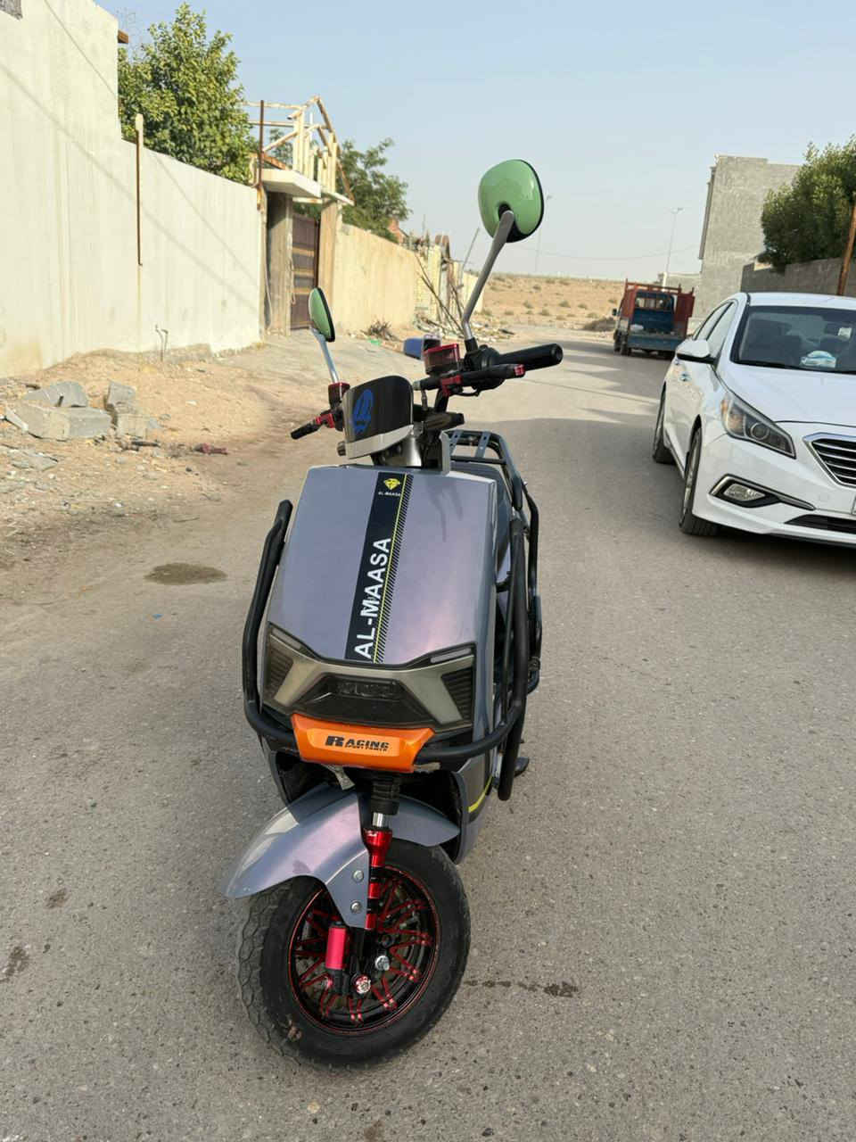 السلام عليكم ورحمه الله 
يتوفر دراجة شحن للبيع 
سكنس موديل 25 تشغيل عن بعد بصمة وكارت 
ومفتاح 6بطاريات فول عل فحص 
السعر.. 700وبي مجال. حك الجية 
للاستفسار الاتصال على الرقم 
***********اتصال وبي واتساب 
العنوان الفلوجة الجغيفي الثانية
