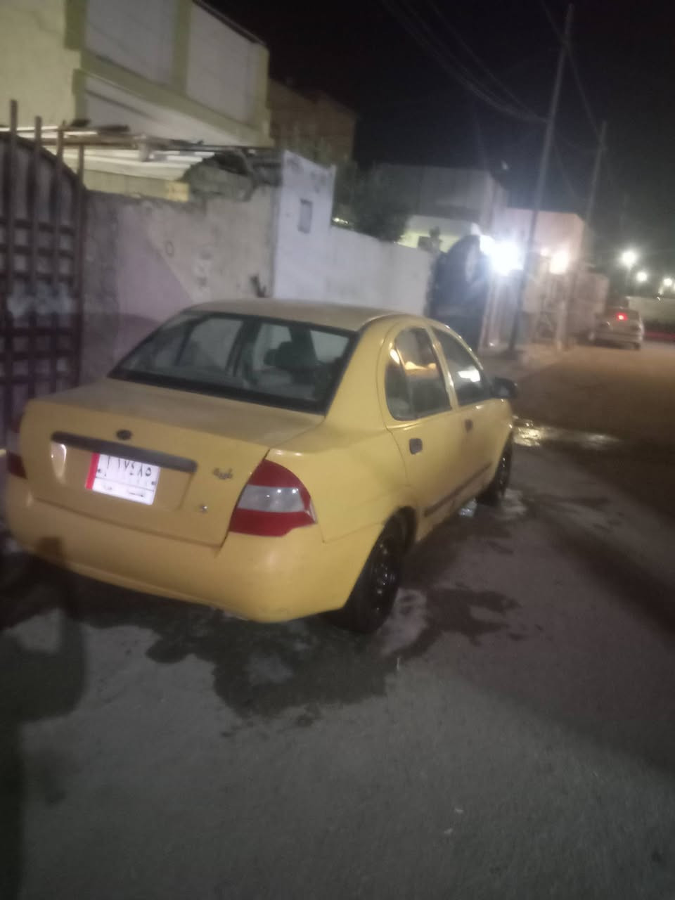 السلام عليكم بيع مستعجل
للبيع طيبه موديل 16 جاهزه مكينه كير شواصي حداديه تخم تاير نعمه من الله كهربائيات كله شغاله سياره نعمه من الله دواخل نضاف نعمه من الله سياره مال جناي يرادلها ترتيب بسيط بنزات بخاخات فيت بم عبوه  ادامه كامله كله جديد  رقم قادسيه ألماني راعيها جيراني شرط المداور غرامه مصفره/// عليها هيئه حسب الاتفاق كشرها نعمه ضربه باب السايق ومعمره مراوس ترهم حسب القناعه 

العنوان الديوانية الاسكان مقابل المعهد الفني 

السعر خاص 

الرقم ***********
