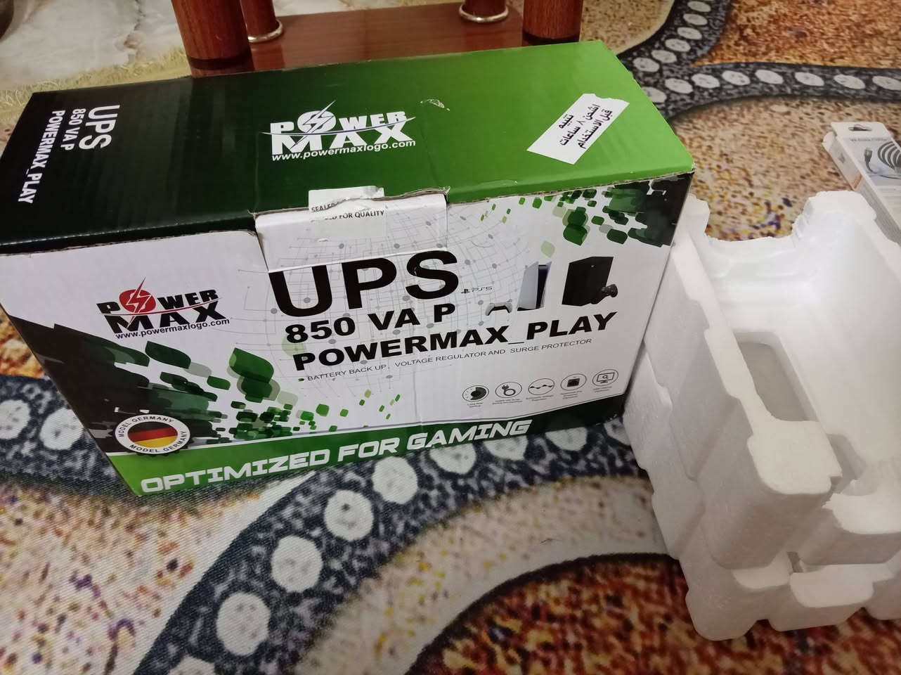 جهاز UPS 850v
بعده طك بالكارتونه اجاني هديه وما احتاجه 
للبيع السعر 25 الف جوه السوك كسر ماعندي توصيل


**إذا كنت صاحب هذا الإعلان وتريد حذفه لأي سبب، رجاءا أرسل رسالة إلى الدعم الفني**