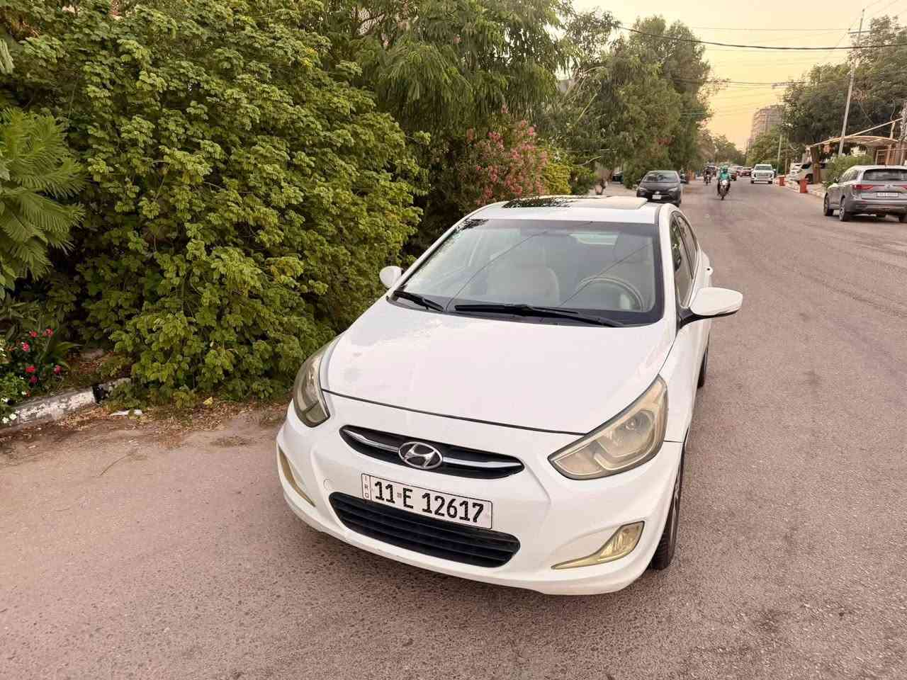 السلام عليكم للبيع فقط ***********  السعر 88نهايته هواندي اكسنت موديل 2015محرك 1600 دوش قطرتين وارد خليجي بيه بعض المكانات صبغ
بدون اضرار داخليه 
مواصفات فتحه شاشه كامره داخل بيجي 5 ويل كب كروم اشاير بلمري تخم تاير وباتري جديد السياره جاهزه محرك وكير وحداديه وتبريد بحاله ممتازه جدا السياره ماشيه 125 رقم بغداد تحويل مباشر سنويه لغايه 2028 السياره موجوده في كربلاء
السلام عليكم للبيع فقط ***********  السعر 88نهايته هواندي اكسنت موديل 2015محرك 1600 دوش قطرتين وارد خليجي بيه بعض المكانات صبغ
