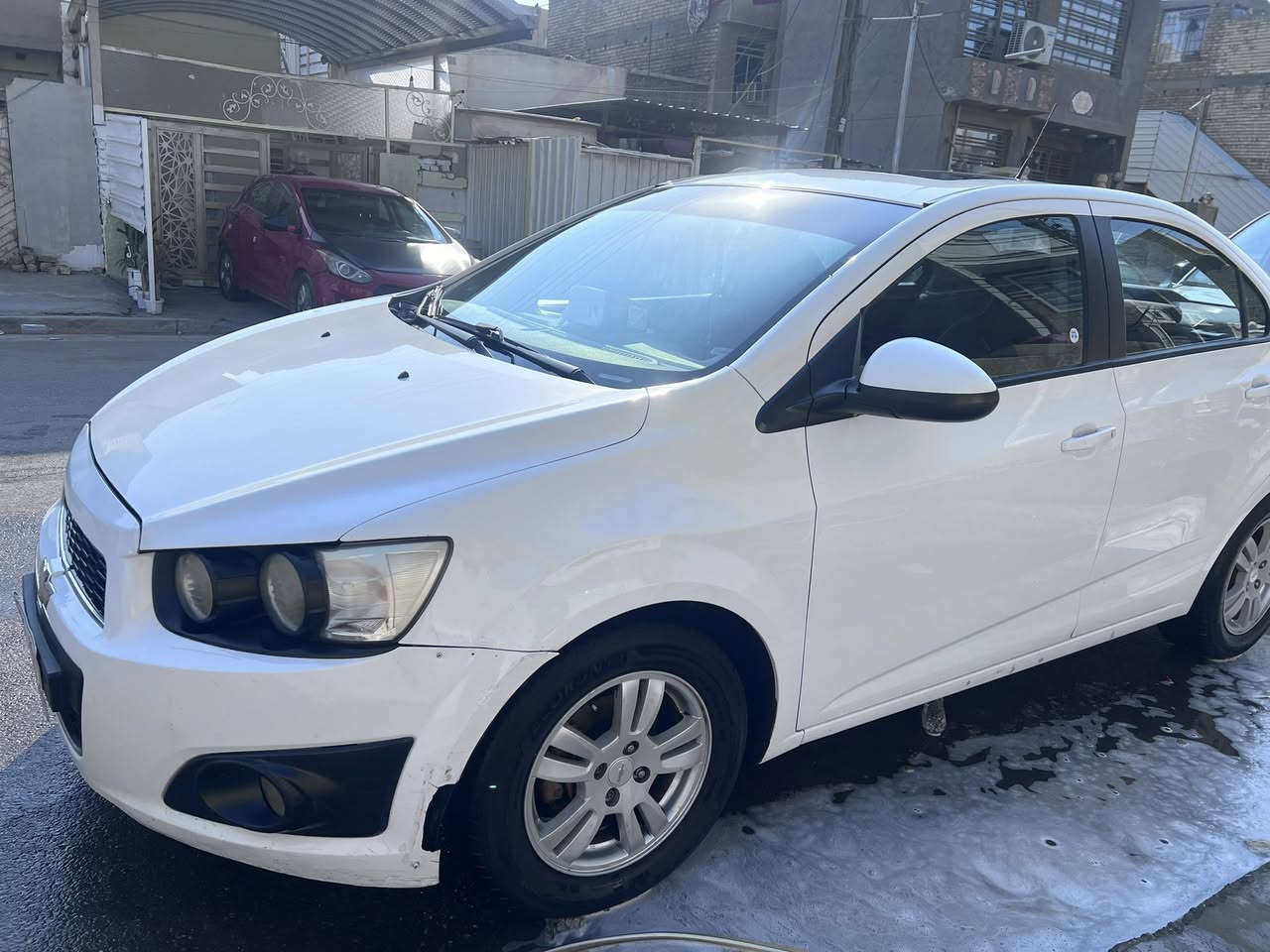 السلام عليكم سونك موديل ٢٠١٢مكفوله من الضربه بيها ماكانين بارد رقم دولي بسمنا المكان حي العامل. 
الاستفسار *********** ؟
