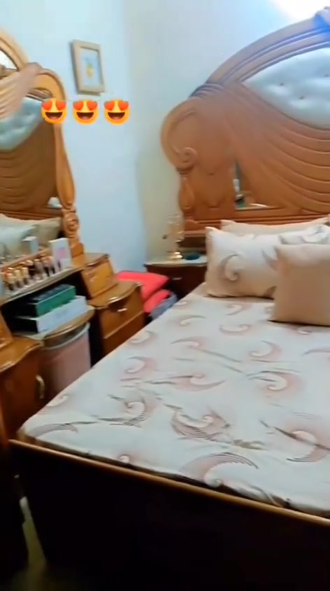 سلام عليكم غرفة النوم للبيع صاج عراقي نضافة 95بل مية سعر مليون مئه1100رقم الهاتف ***********مكان بغداد
