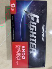 كرت شاشة 7700XT • 12 جيجا • شاشة 27 165Hz