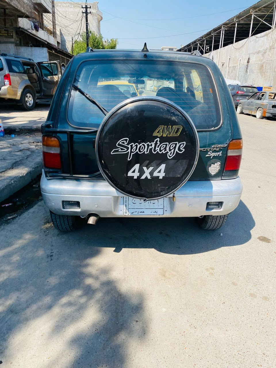 الإعلان النهائي المحدث للنسخ:

للبيع: كيا سبورتاج 1994 - 4x4
اللون: أخضر زيتوني
رقم بغداد - مشروع وطني - تحويل ثاني يوم
• دواخل نظيفة جدا • تبريد منظومة جديدة ثلج • صدر أمامي وخلفي جديد • باتري جديد • سنتر لوك شغال • راديتر جديد بالكارتون • السيارة جاهزة، تراي وين ما يعجبك 
السعر: 46 ورقة وبيها مجال بسيط
المعاينة: بغداد
للتواصل: ***********
