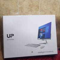 ، متوفرة حاسبة منضدية نوع up  مواصفاتها ، الشاشة 24 انج 60hz  الذاكرة ...