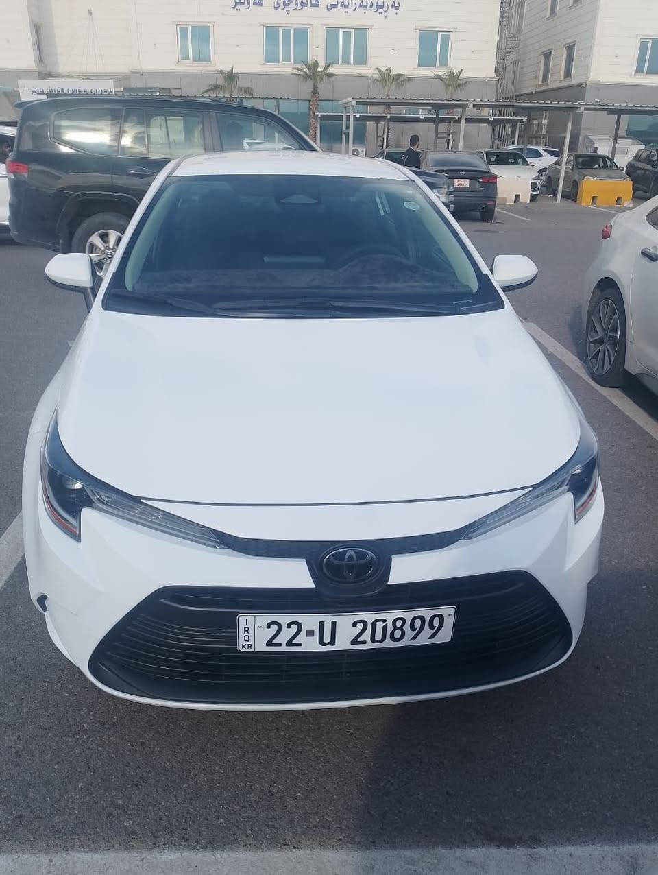 تويوتا كورلا ٢٠٢٤ ترقيم جديد باسمي 
وارد امريكي حادثها بابين تبديل ايرباك برده
السعر ١٦٨ $ وبي مجال بسيط  ماشيه ١٢ الف 
*********** مكانه بغداد القاهره بغداد, العراق
