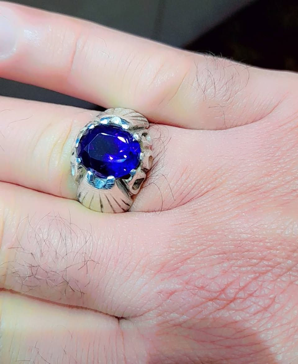 خاتم من حجر الجمشت الأفريقي
صياغه يدويه قياس للخاتم 24 السعر النهائي 85الف بدون عمله


**إذا كنت صاحب هذا الإعلان وتريد حذفه لأي سبب، رجاءا أرسل رسالة إلى الدعم الفني**