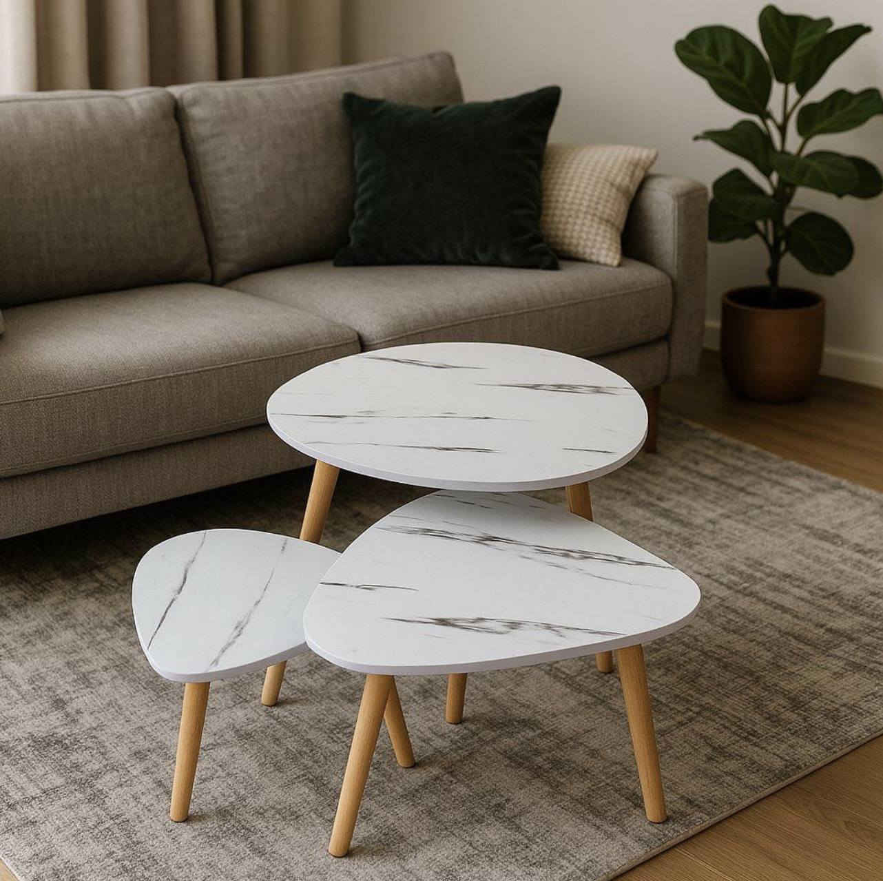 طقم طاولات رخامي ٣ قطع سعر 35
طاولات العيد ٣ قطع سعر 30 
اخر قطع 🤍


**إذا كنت صاحب هذا الإعلان وتريد حذفه لأي سبب، رجاءا أرسل رسالة إلى الدعم الفني**