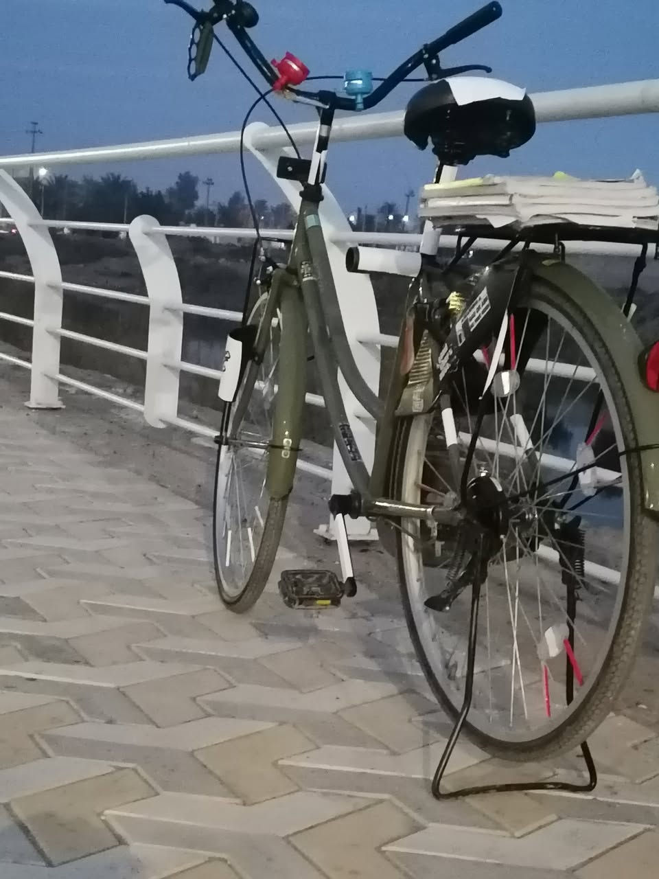 سلام عليكم باسكل حجم 26 باسكل جديد شباب والله بس اني معتاز اريد ابيعه سعر 160 بيه مجال رقم الاتصال *********** مكان ميسان ناحيه السلام بس شراي يتبع الا شراي لايتعبني شراي تصل وتشلع عيوني
