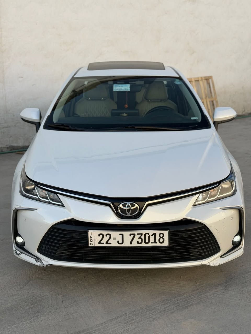 كورلا 2022 (ساس) خليجي بنزين فقط
ماشية 77الف فقط

رقم اربيل  باسمي تحويل مباشر

السياره كفاله عامه

كير محرك تبريد شرط

محرك 1800 بانزين

بصمه + دخول ذكي

تبريد قطعتين

نظام القيادة (سبورت + عادي)

حساسات امامية+خلفية 

السيارة على وضع الشركة

..USP شحن 
للتواصل 
***********
