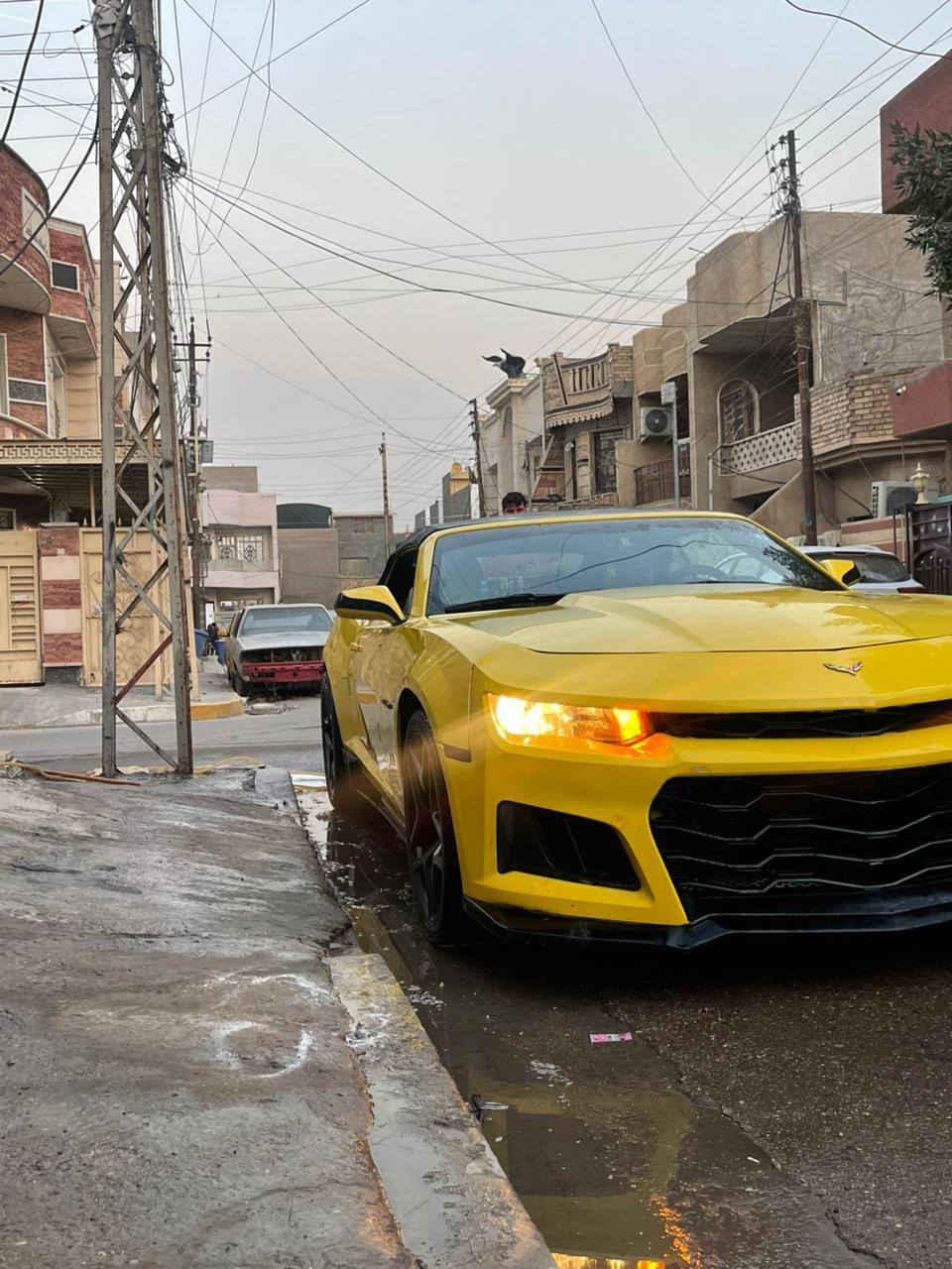 ‏السلام عليكم 
‏كمارو 2015 للبيع او مراوس حسب القناعة . 
‏السيارة نظيفة وكشرها حلو ونظيفة  
‏ مكينة وگير واكسل مكفولة مكينة 6 سلندر 3600 
‏رقم بغداد باسمي 
‏السيارة ماشية ١١٨ الف ميل
‏مابيها اي سيرفس جيك انجن  فقط مال حساس صالنصة وطافي بالدشبول
‏مواصفاتهة كشنات كهرباء وشاشة بلادية وكامرة وحساسات وشفتات وتشغيل عن بعد بيها 
‏ الكشف شغال وحالته ممتازة 
‏السيارة كهربائياتهة كلها شغالة 
‏ محدثة فقط الدعامية 2018 zl1 
‏و عليها ويالة  تو سايز 
‏والسيارة عليهة دبات بورلا تحكم ريموت صوت بيها رياضي وقوي وبيهة كتم ١٠٠٪ 🔥
‏وعليها برمجة للمكينة وبرمجة مراوح  وزيادة عزم 
‏السيارة بيها نقوصات بسيطة صدر امامي شوية تعبان وبيهة نقوصات بسيطة  مو مكلفة 
‏السيارة حادثهة قطعتين بنيد وجاملغ خفيف  وهنا بالعراق انطخ الجاملغ الثاني بيه بارد قليل 
‏طاك بيهة ايرباك الراكب  ومبدل الدشبول وراجع الايرباك بلادي 
موقع تواجد السيارة بغداد شهداء السيدية
‏السيارة للبيع 115 وبيها مجال او مراوس حسب القناعة 
‏رقم الهاتف ***********
‏
‏
‏ بغداد, العراق
