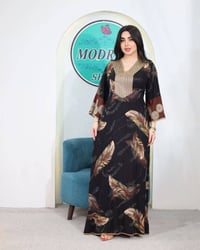 دشداشة كشمير • تطريز كامل • مقاسات L XL XXL