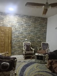 بيت للبيع في الدوانم قبل السكه شارع افران الضياء طابقين بيه ٤غرف واستق...