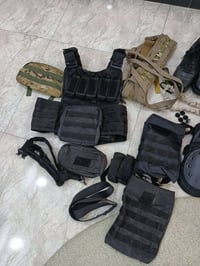 خوذه اصلي • مشلح اسود • درع اسود