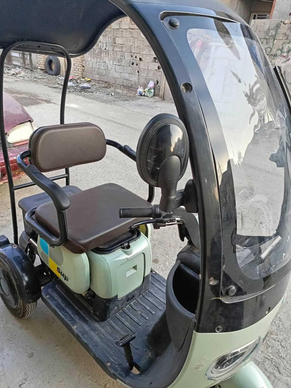 سلام عليكم من رخصة الادمن دراجه شحن للبيع نضيفه كلش ستخدام قليل كلشي بيه ‏‪شغال مابيه اي نقص عارضيه ب 900 بيه مجال عنوان مقابيل مرور الحسينيه العامه  ‏‪***********‬‏ رقم صاحبه
