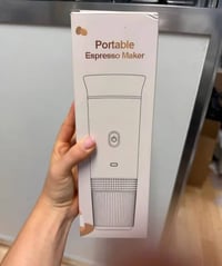 مكينة قهوة • محمولة • تسخين داخلي