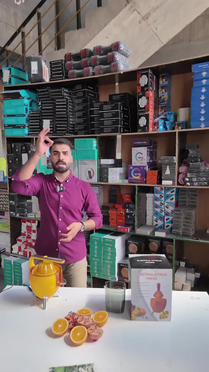 عصارة عصير كهربائية 🍹🧡✨⚡️☘️🍊
السعـر: ٢٥ الف 💸 وتوصيل مجاني🚚✅


**إذا كنت صاحب هذا الإعلان وتريد حذفه لأي سبب، رجاءا أرسل رسالة إلى الدعم الفني**