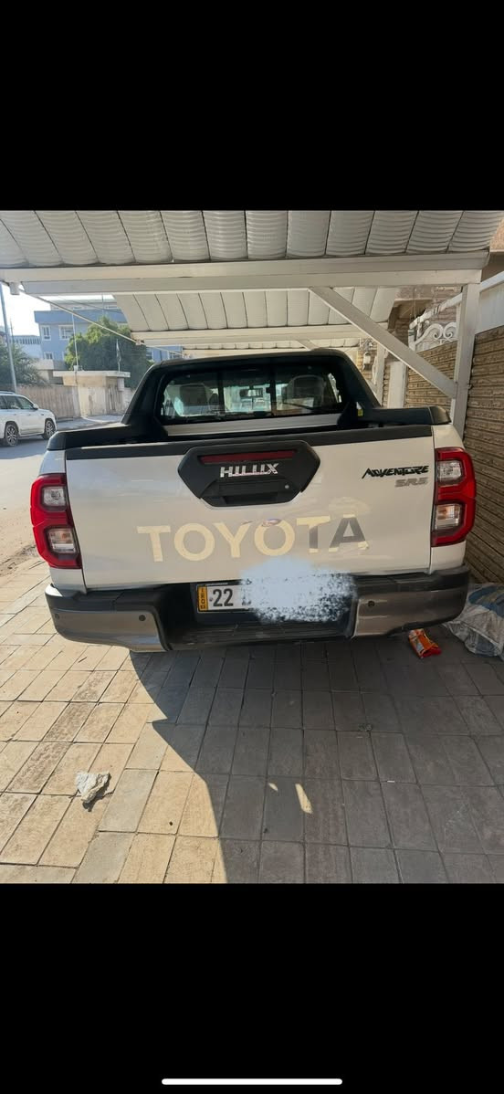 السلام عليكم 
هايلوكس ادفنجر 
فول 
كفالة
رقم اربيل 
باسم شركة تحويل او وكالة 
مكانها ميسان
للاستفسار 

‭٠٧٧٣ ٢٢٥ ١٣٣٥‬
