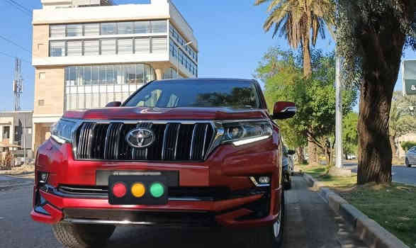 🟥 للبيع برادو Toyota Land Cruiser Prado 2023 – فئة TXL SAS
📌 المواصفات:
الموديل: 2023
رقم :  بغداد
الفئة: TXL
اللون: أحمر
الكيلومترات: 38,500 كم
الحالة: نظيفة جداً وخالية من الحوادث
السياره مغلفه جلد من الداخل

📌 السعر المطلوب:
… ($44,200)
قابل للتفاوض  بشي بسيط للجادين فقط

📞 للتواصل:
***********

