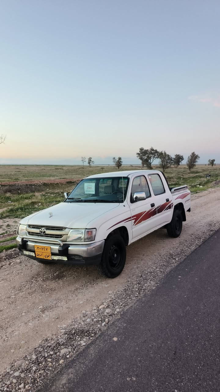 تيوتا  دبل قمارة موديل 2001
رقم اربيل مكفوله كفالة عامه وضع شركه كير محرك اكسل مكفول تدفئه وتبريد باور ستيرن كشن منفصل تخم تاير مكاني ديالى 
***********
***********
