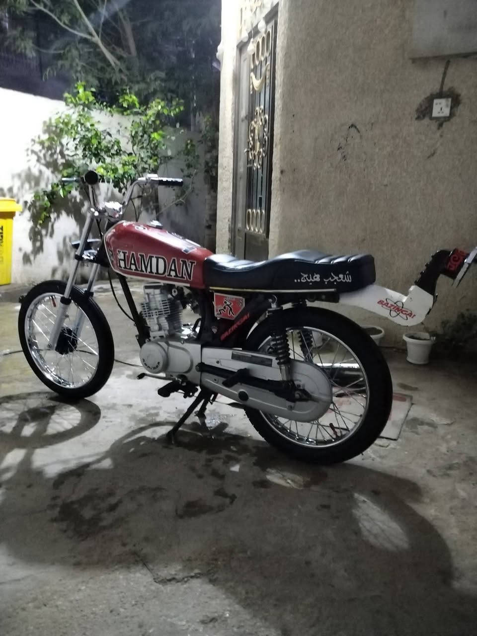 سلام عليكم رابيدو اصلي تعمير 25 شاصي ١٦ أوراق اصولي شرط ترقيم دراجه خير من الله شلعه معدل طيران سعر خاص مكان كربلاء قرب مستشفى مستشفى الحجه رقم الهاتف للستفسار ***********
