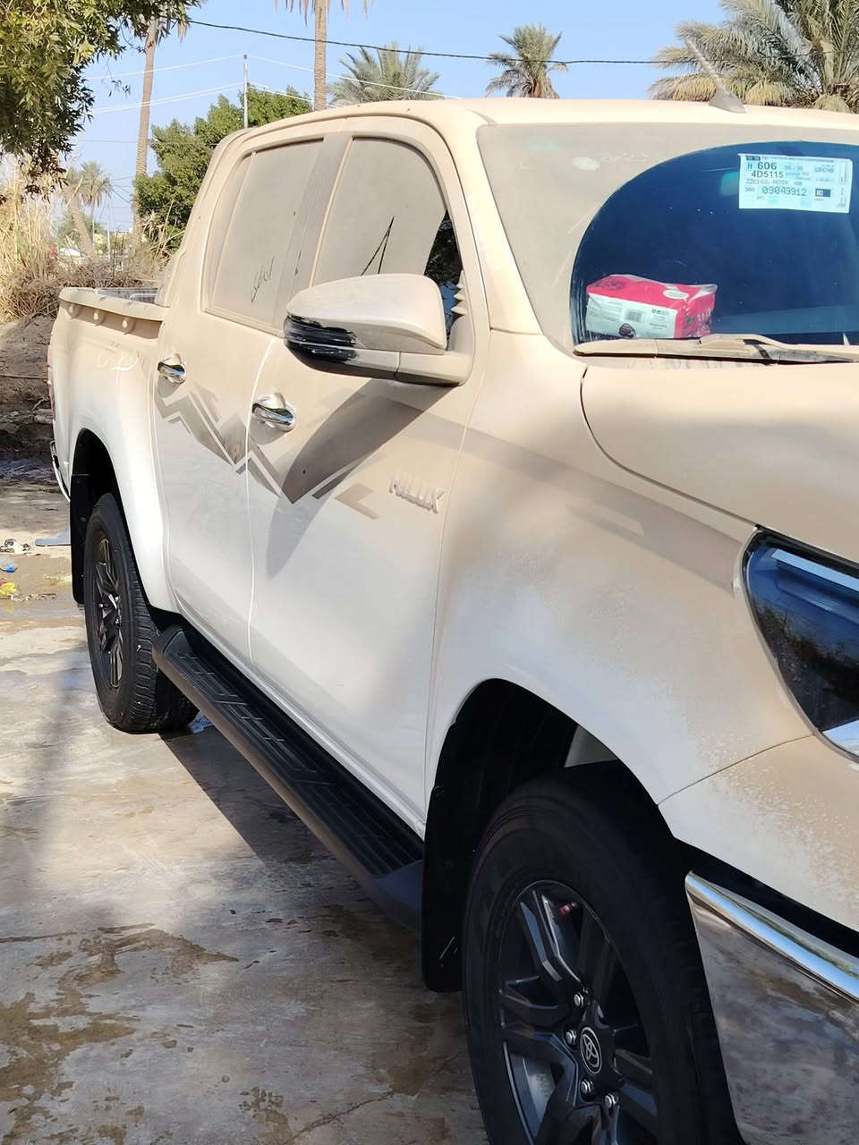 سياره هايلوكس فورويل 2024 كويتي  مكفوله من كلشي الصبغ ولبارد والتكحيل والرصعه تحويل ثاني يوم سياره جديده معنا الكلمه على وضع شركه ماشيه 28 بيع ومراوس (***********)
