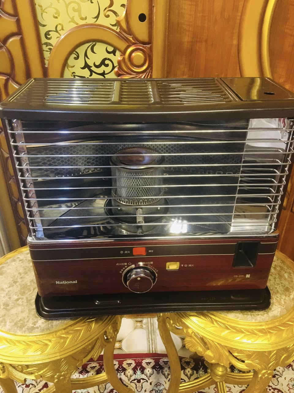 صوبه نفطيه يابانيه ناشيونال 
حجم كبير صالون فتيله اصليه ع وضع الشركه 
نظافه 99 بل ميه جديده بدون ضرر او نقص 
عنوان بغداد ألشعب للاتصال ***********
