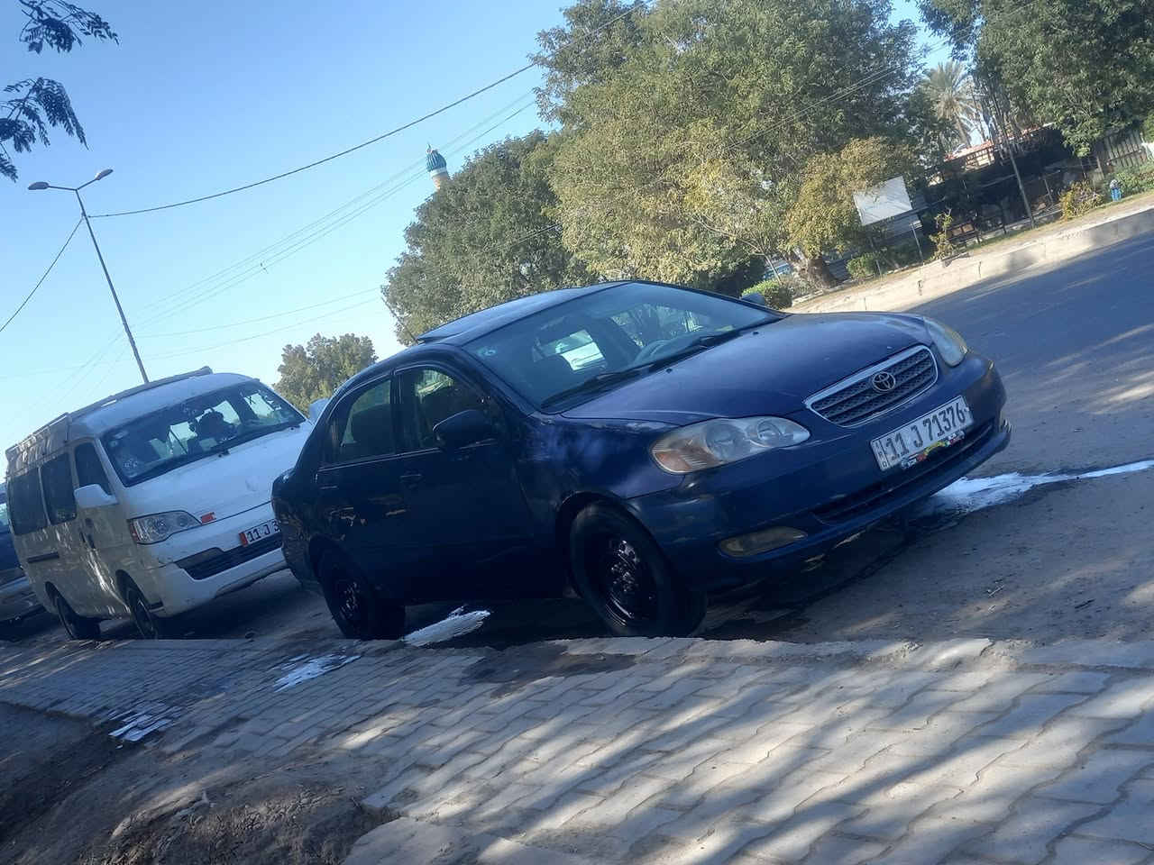 السلام عليكم
كورلا نحله وارد امريكي  2007s حادث امريكه بس جاملغ امامي بدون دواخل  ليبل واحد السياره كير مكينه تبريد لوك تخم تاير جديد فتحه شاشه رقم جديد بغداد هزه جديد السياره لوك بس جراد شويه ماشيه ١٨٠  السعر 90 وبيها شي قليل *********** وتساب
