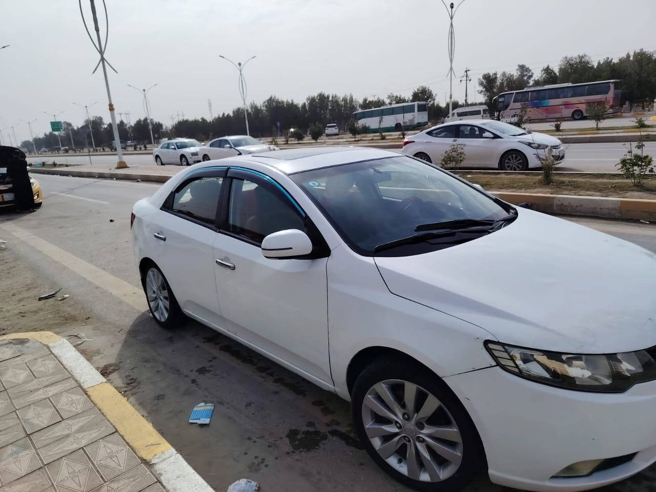 سلام عليكم سيراتو موديل 2011 كير شرط مكينة شرط تواير اربعة صندوك حدادية شرط توني مسوية تبريد وتدفئة رقم جديد دولي رقمة بصره بيه رشات صبغ السعر 90 وبية مجال بسيط المكان ناصريه مركز ***********
