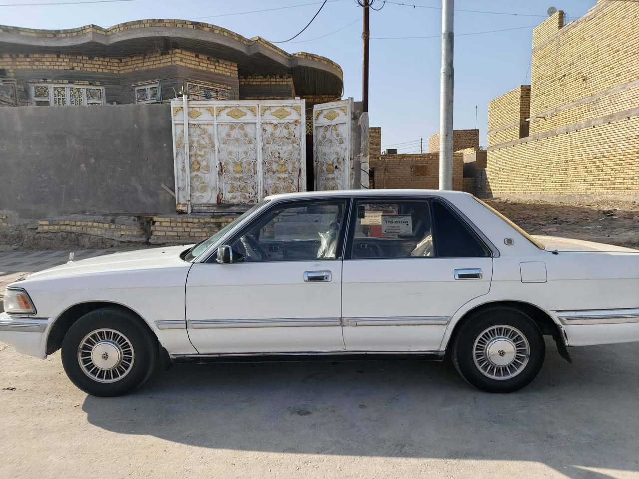 سيدان ايسر بلاد مديل 88
رقم ذي قار  انگليزي
مكاني سوق الشيوخ 

للاستفسار الاتصال على الرقم 

***********
