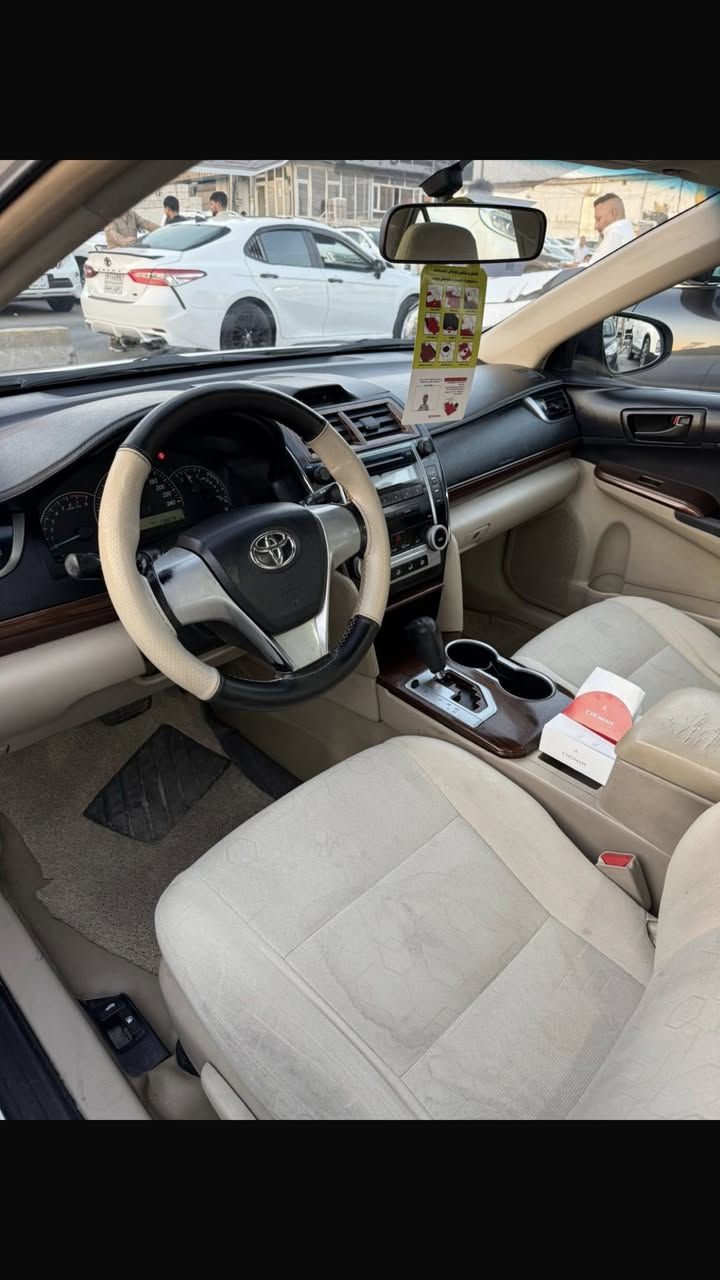 كامري موديل 2013
خليجي ماشية 180
مواصفاتها S
قطعتين تبريد 
صاج ملكي 
محرك 2400 
4سلندر 
سيارة بيها جاملغ امامي صبغ اثر شخط بدون داخل
 السعر  ١٤٨ وبيها مجال بسيط 
للاستفسار ***********
مكان السيارة تكريت
