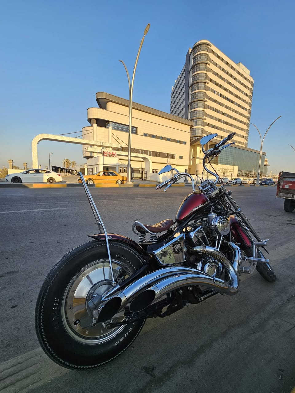 هوندا 400cc steed بوبر  فول تزويد 
الدراجه غنيه عن التعريف 
اخذتها من  وفي الاسكندر 
كفاله عامه كير مكينه  شاصي كله مكفول 
عليها تزويد من أميركا 
كابريتر هارلي ديفيدسون  تك Su موديل 1944 
صالنصات كوبرا 
صدر سبرنك هارلي ديفيدسون وباقي هواي تفاصيل بالدراجه  خير من الله دراجه جاهزة  للراغب بالشراء الاتصال على الرقم  ***********
