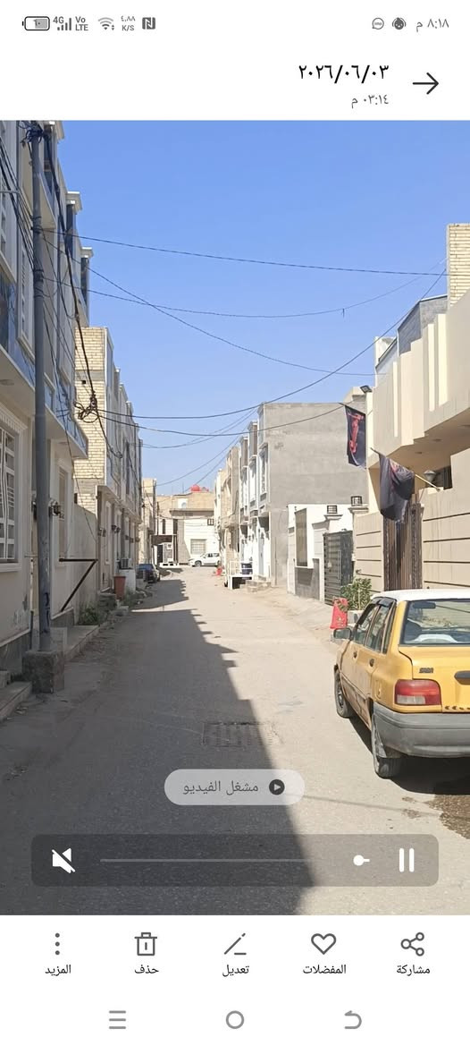 السلام عليكم
للبيع بيت مساحه ٦٠م طابق واحد جاهز مؤثث يقع في كربلاء المقدسة قرب فندق البارون يبعد عن الامام الحسين عليه السلام دقائق مشي البيت بناء درجه اولى يتكون من ستقبال وغرفه نوم سويت وصاله ومطبخ وصحيات للاستفسار الاتصال على الرقم التالي ***********
