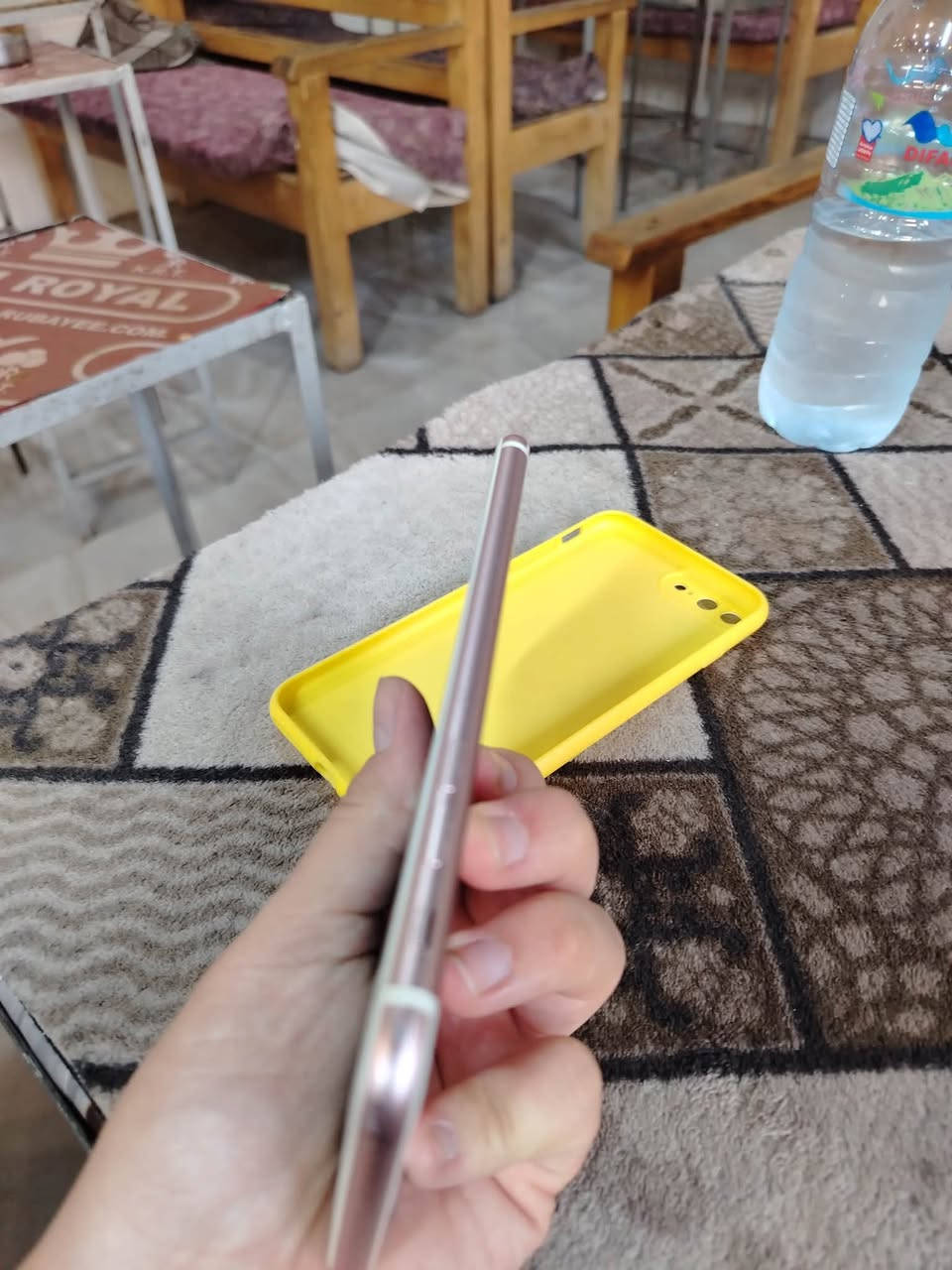 ايفون 7بلص
ذاكره 128 
بطارية 🔋 100 مبدله 
شاشه مبدله اصليه شرط

بصمة شغال 
الجهاز شغال بل كامل شرط الفحص 
نظافته 95/100

السعر 125 وبي مجال 
ويرهم مراوس 
عنوان ايمن 

شراي تعال خاص 
او ***********
