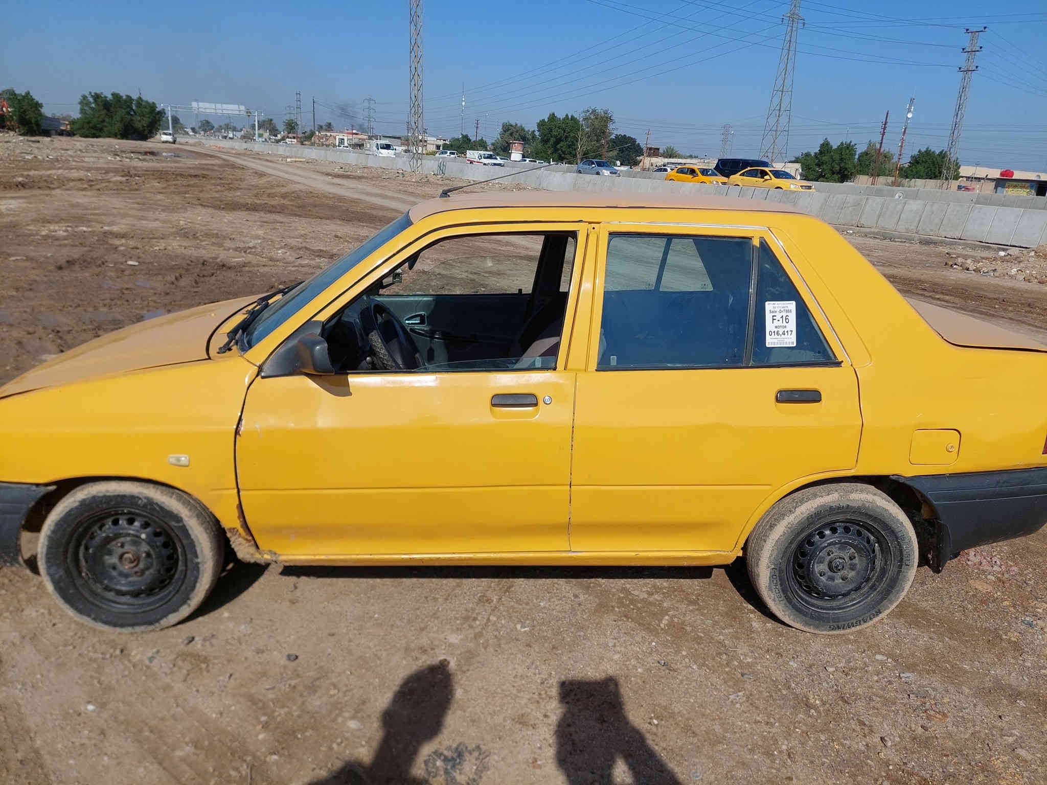 السلام عليكم ورحمة الله وبركاته 
للبيع سايبا 2015 رقم بغداد صدامي السيارة سنويتهة ضايعة وبيهة تفاصيل السيارة جاهزة من مكينة وكير وتايرات وصدر السعر 10$ ورقات وبيهة مجال جدا بسيط للاستسفار الاتصال على الرقم ***********
