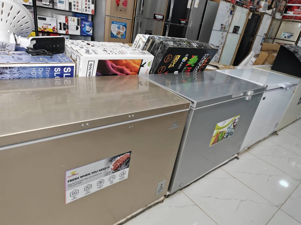 أرخص الأسعار نينوى 
يا جماعة، شفتوا تشكيلة الفريزرات الجديدة اللي وصلت؟ 😍 أسعارنا بتكسر الدنيا وما بتلاقوا زيها! 💰 لا تفوتوا الفرصة وشوفوا بنفسكم. #كسر_الأسعار #تلعفر


**إذا كنت صاحب هذا الإعلان وتريد حذفه لأي سبب، رجاءا أرسل رسالة إلى الدعم الفني**