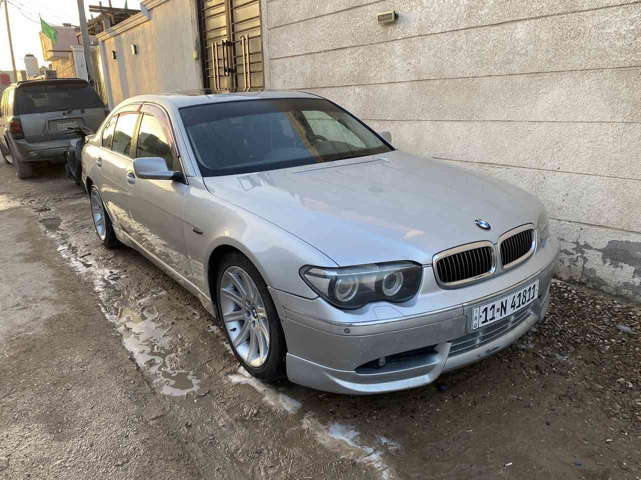 سلام عليكم
البيع BMWe65
مديل 2002/745
سياره بدون صبغ جاملع عكس يايق بي صبغ بلهلال 
سياره جهزه من كلشي بدون اي نقص مكينه كير 
حداده عربانه خلفيه مصارلي شهر من بدلتهن 
جنطه شفط كهرباء كشنات تتفه تبريد تدليك ماحتاج اذكر مواصفات الجناي عرفه رايده 125 فقل ***********مكان سياره بصره
